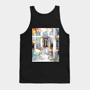Girl with dog Tank Top